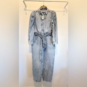 NWT Express Denim Jumpsuit size 6